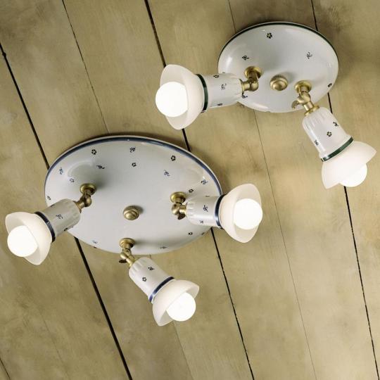mediterran mennyezeti lampa klasszikus mintas kezi festesu polgari falikar allithato folyoso nappali konyha haloszoba vilagitas olasz toszkan hangulatu provence provanszi lampak lameridinana ferroluce budapest alacsony belmagassag.jpg